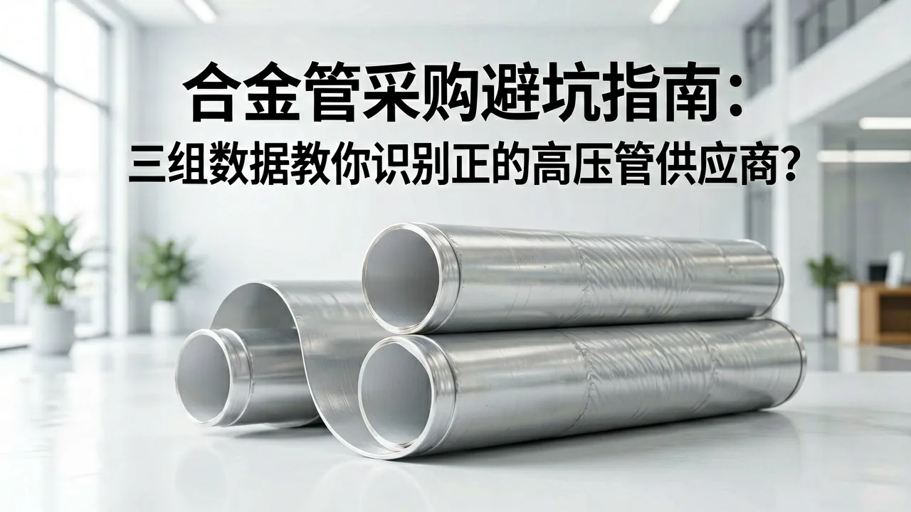 合金管采购避坑指南:三组数据教你识别真正的高压管供应商